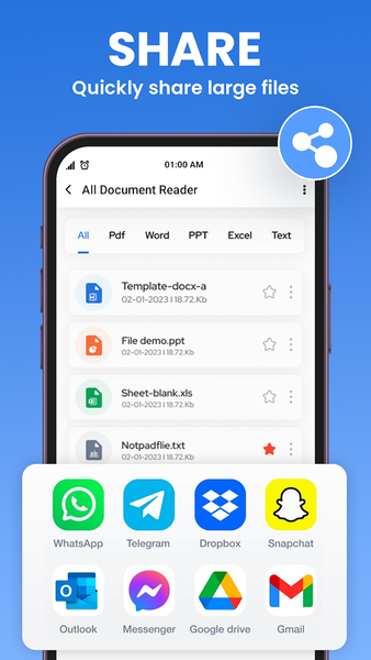 All Document Reader and Viewer - عکس برنامه موبایلی اندروید