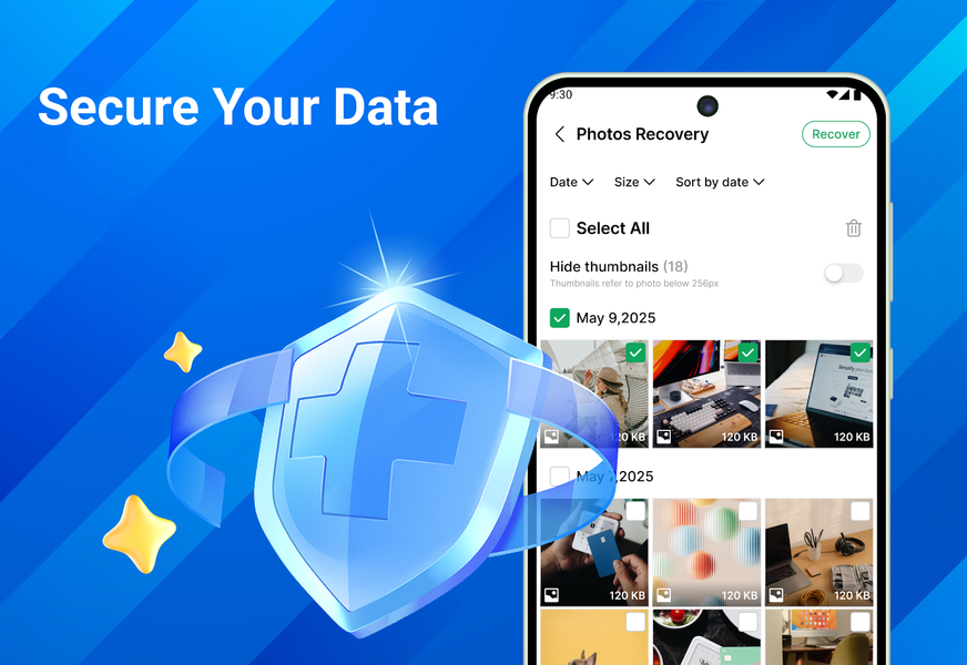 All Recovery - Photos, Videos - عکس برنامه موبایلی اندروید