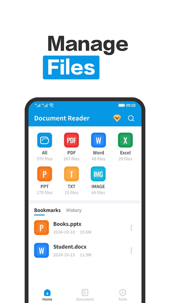 Document Reader - PDF Reader - عکس برنامه موبایلی اندروید