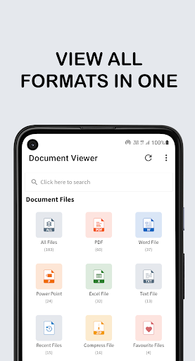 ZIP File Extractor - PDF, DOC - عکس برنامه موبایلی اندروید