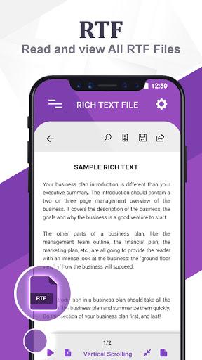 Documents Viewer - Office Document Docx, PDF, XLSX - عکس برنامه موبایلی اندروید