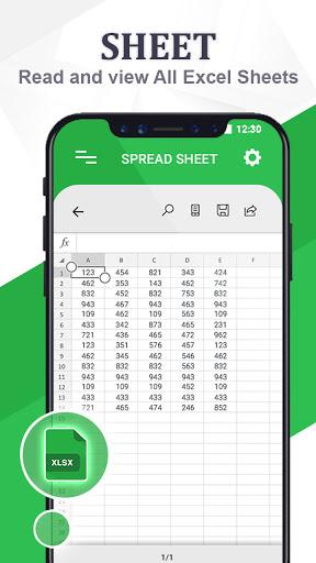 Documents Viewer - Office Document Docx, PDF, XLSX - عکس برنامه موبایلی اندروید