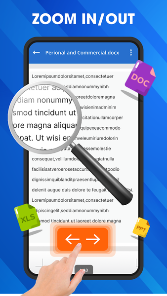 Word Documents: PDF, Word, XLS - عکس برنامه موبایلی اندروید