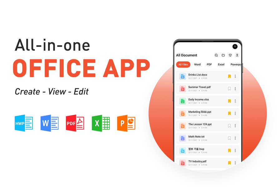 Document Office: Read & Sign - عکس برنامه موبایلی اندروید