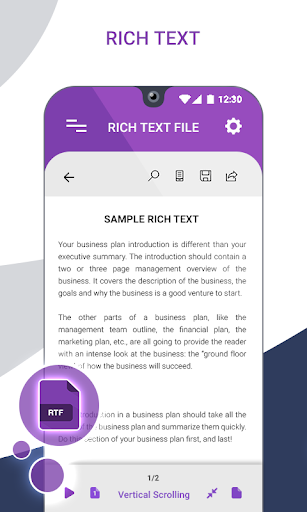 All Documents Viewer - عکس برنامه موبایلی اندروید