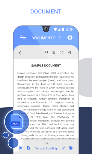 All Documents Viewer - عکس برنامه موبایلی اندروید