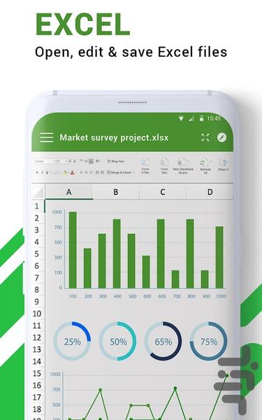 OFFICE WORD &amp; EXCEL - Image screenshot of android app