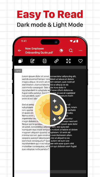 PDF Reader & Document Viewer - عکس برنامه موبایلی اندروید