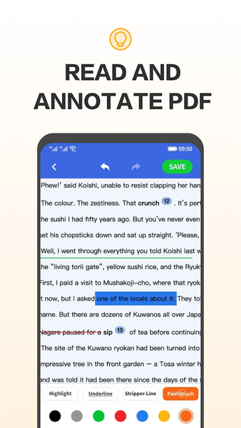 Document Viewer - PDF Reader - عکس برنامه موبایلی اندروید