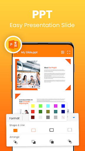 Word Document: DOCX, PDF, XLSX - عکس برنامه موبایلی اندروید
