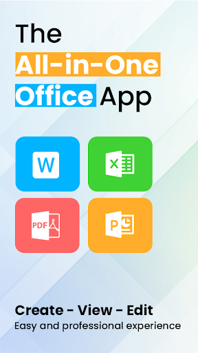 Office App - DOCX, PDF, XLSX - عکس برنامه موبایلی اندروید