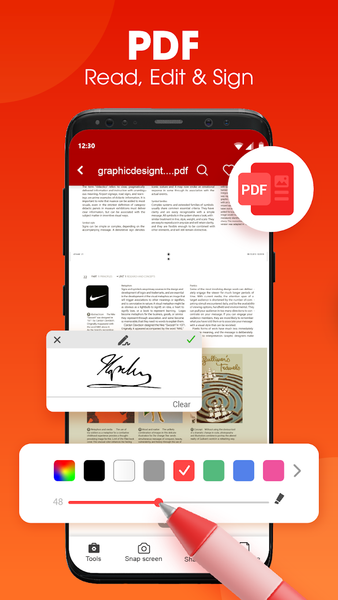 All Document Reader: View PDF - Image screenshot of android app