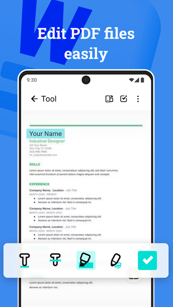 Document Viewer & Editor - عکس برنامه موبایلی اندروید