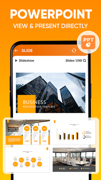 Word-Excel-PDF-PPT Docs Reader - عکس برنامه موبایلی اندروید