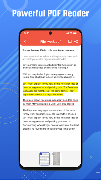 PDF Reader: PDF Viewer, Editor - عکس برنامه موبایلی اندروید