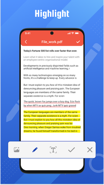 PDF Reader: PDF Viewer, Editor - عکس برنامه موبایلی اندروید