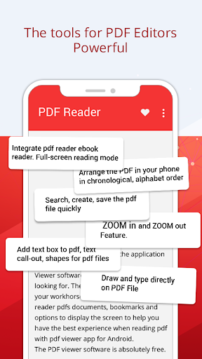 PDF Reader – نمایش و ویرایش فایلهای PDF - عکس برنامه موبایلی اندروید