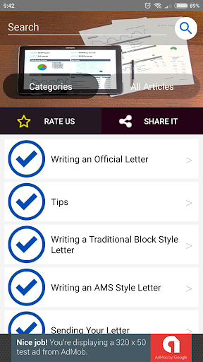 Official Letter Format - Image screenshot of android app