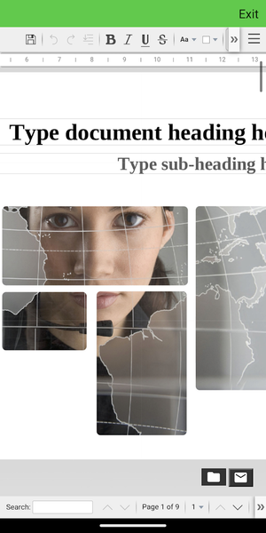 AndrOffice Lite DOC, XLS & PPT - Image screenshot of android app