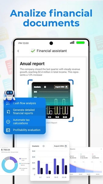 AI Chat PDF - Office docs bot - Image screenshot of android app