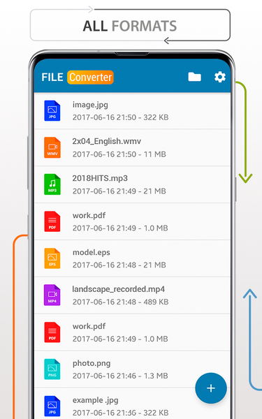 Files Converter music docs PDF - Image screenshot of android app