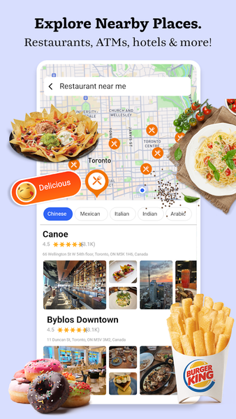 Online GPS Maps & Navigation - عکس برنامه موبایلی اندروید
