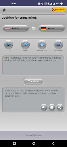 All In One Language Translator - Image screenshot of android app