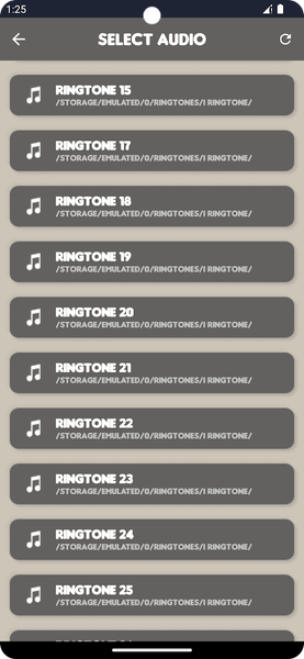 iphone all ringtones offline - Image screenshot of android app