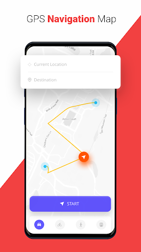 Offline maps: GPS, directions - Image screenshot of android app