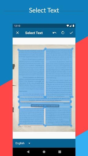 OCR Text Scanner : IMG to TEXT - Image screenshot of android app