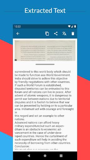 OCR Text Scanner : IMG to TEXT - Image screenshot of android app