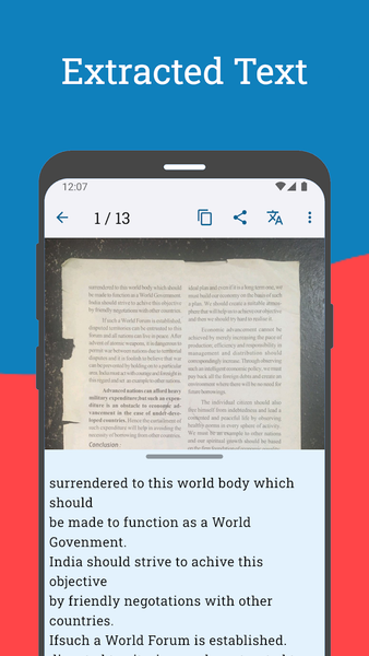 AI Text Scanner: Image To Text - Image screenshot of android app
