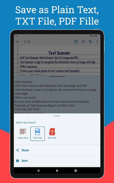 AI Text Scanner: Image To Text - Image screenshot of android app