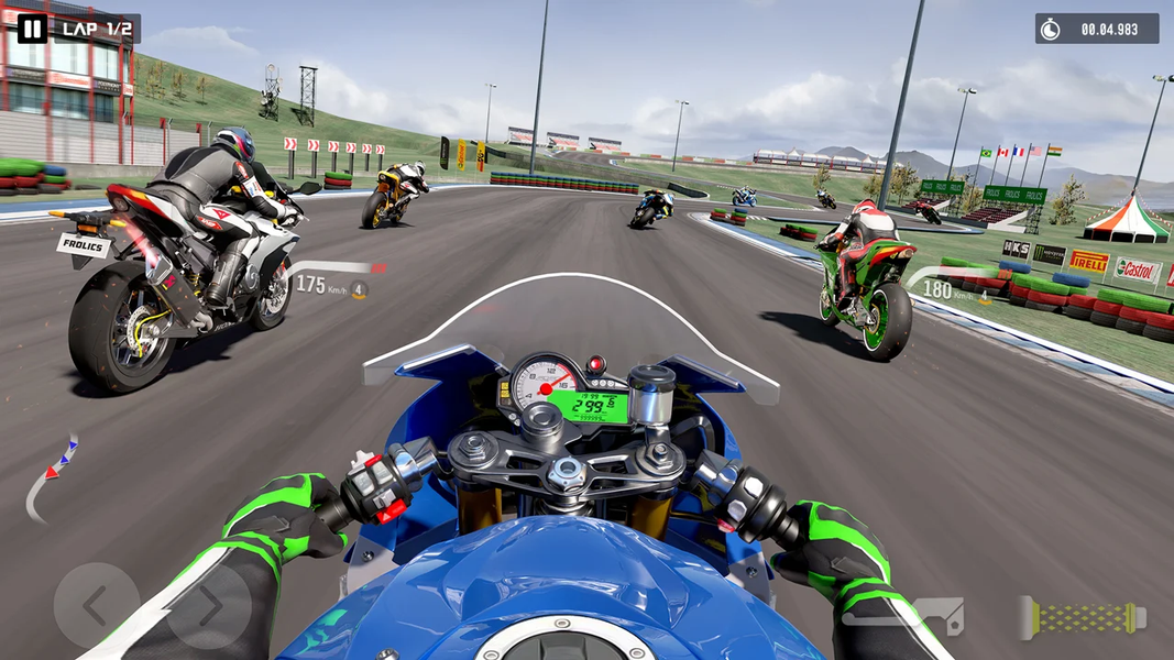 MRM Bike Racing : Moto Game 3D - Gameplay image of android game