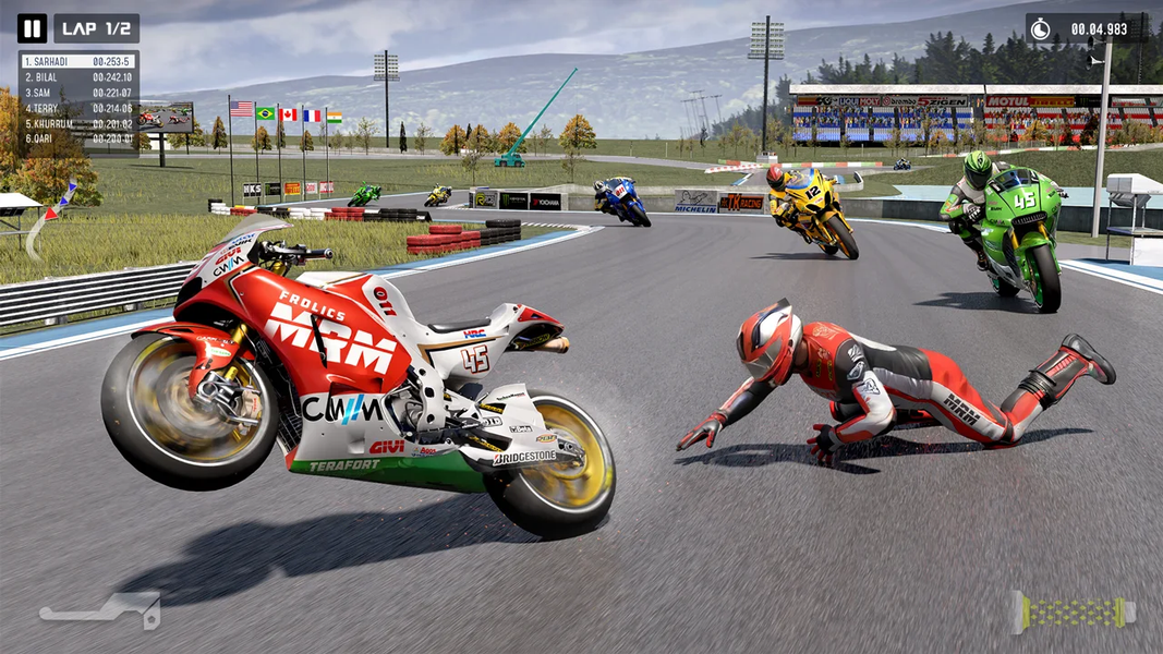 MRM Bike Racing : Moto Game 3D - Gameplay image of android game