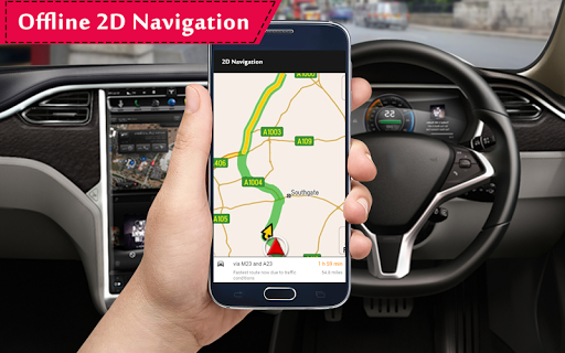 Offline Maps: GPS Navigation - عکس برنامه موبایلی اندروید