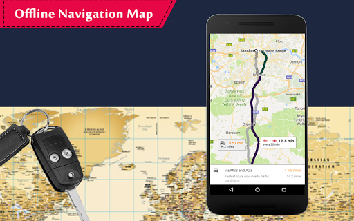 Offline Maps: GPS Navigation - Image screenshot of android app