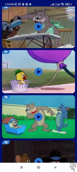 کارتون تام و جری بدون اینترنت ۶ - عکس برنامه موبایلی اندروید