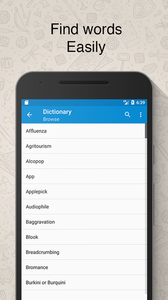 Architecture Dictionary - Image screenshot of android app