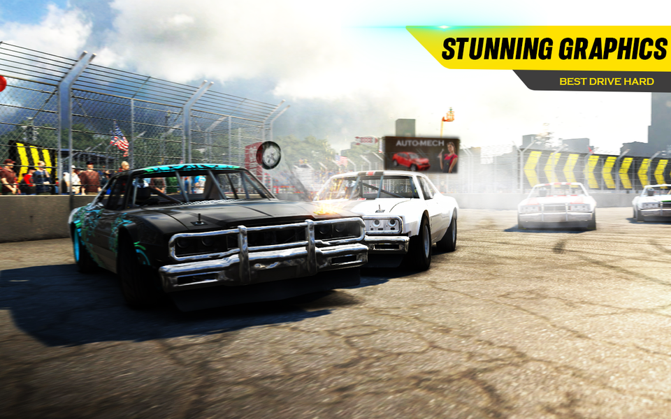 Derby Stunt Car Action Game - Gameplay image of android game