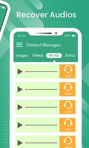 Recover Deleted Chat & Media - عکس برنامه موبایلی اندروید