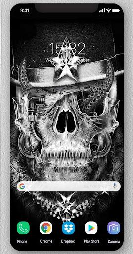 Skull Wallpapers Offline - عکس برنامه موبایلی اندروید