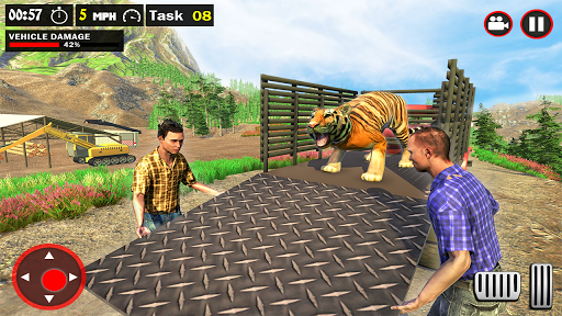 Offroad Truck Simulator - Animal Transport Games - Image screenshot of android app