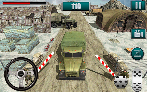 US Military Truck Driving Simulator: Army Trucker - عکس بازی موبایلی اندروید