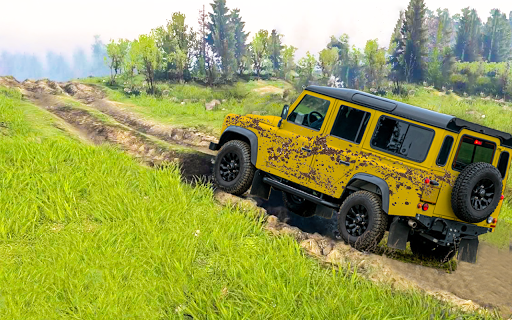 Offroad 4X4 Jeep Driving Games - Gameplay image of android game
