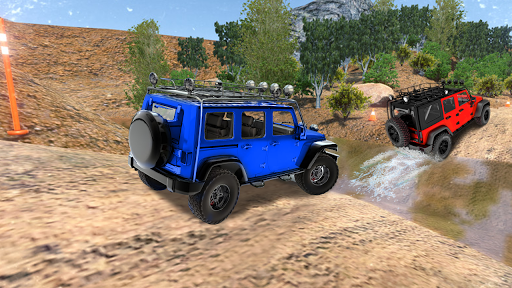 4X4 Offroad SUV Driving Games - Gameplay image of android game