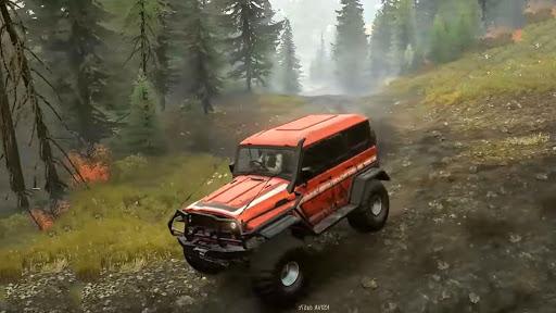 Offroad Jeep Simulator ۴x۴ - عکس بازی موبایلی اندروید