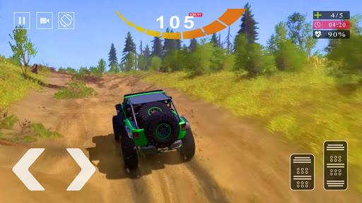 Offroad Jeep Simulator - Jeep - Gameplay image of android game