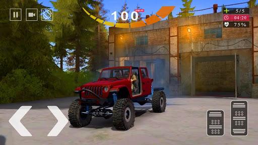 Offroad Jeep Simulator - Jeep - Gameplay image of android game