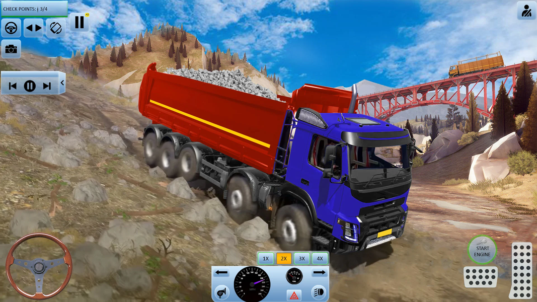 Truck Driving Game Euro Truck - عکس بازی موبایلی اندروید